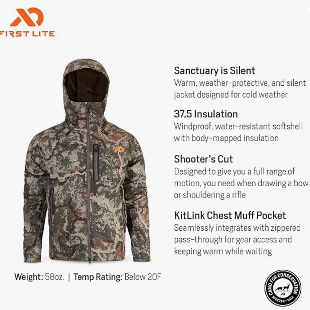 First Lite Sanctuary 2.0 Jacket - Size M - Picture 6 of 6